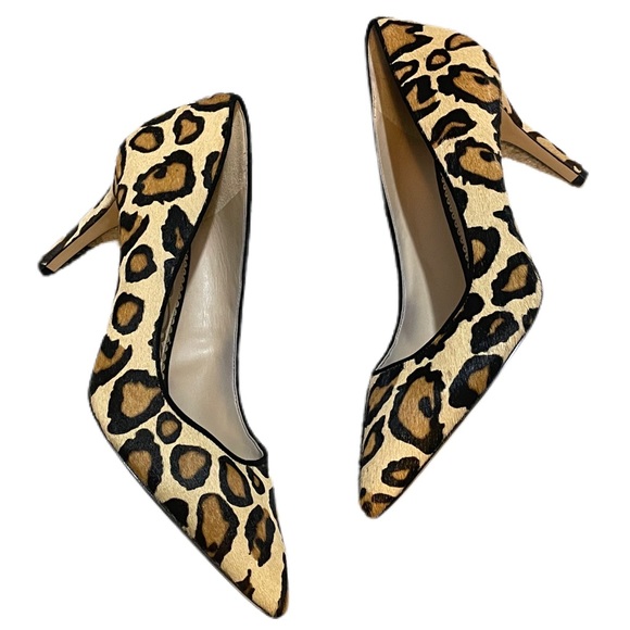 Sam Edelman Tristan Leopard Calf Hair Pump - Picture 3 of 9